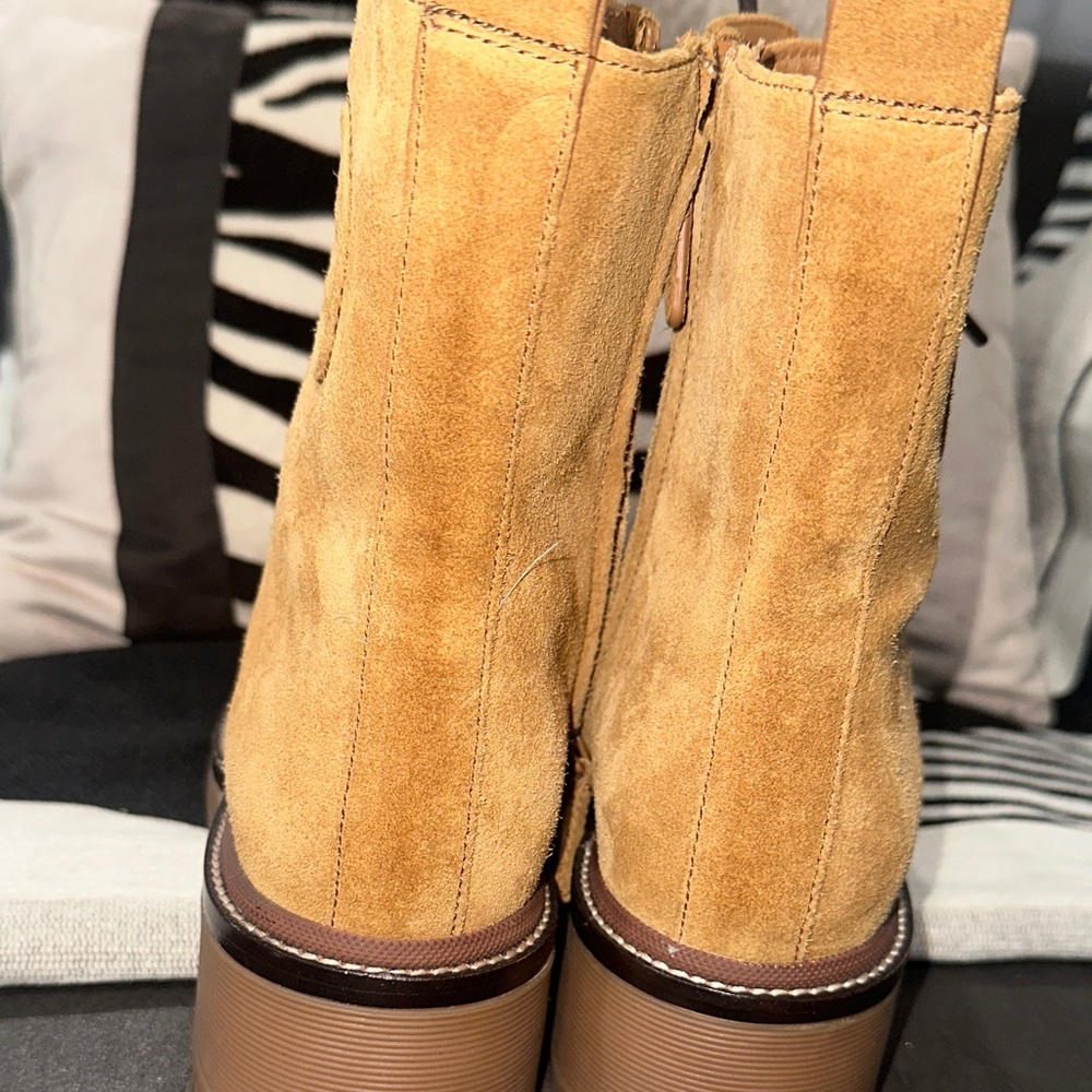 NWOT TORY BURCH Miller Lug Sole Booties - Picture 6 of 11